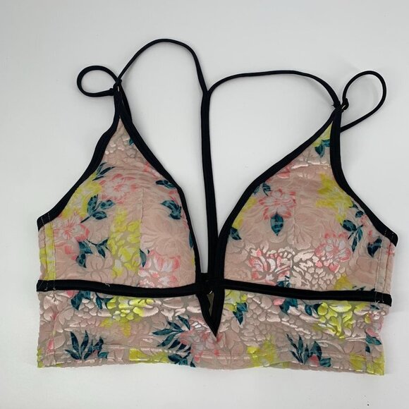 PINK Victoria's Secret Devoré Burnout Velvet Bralette‎ - Picture 2 of 8